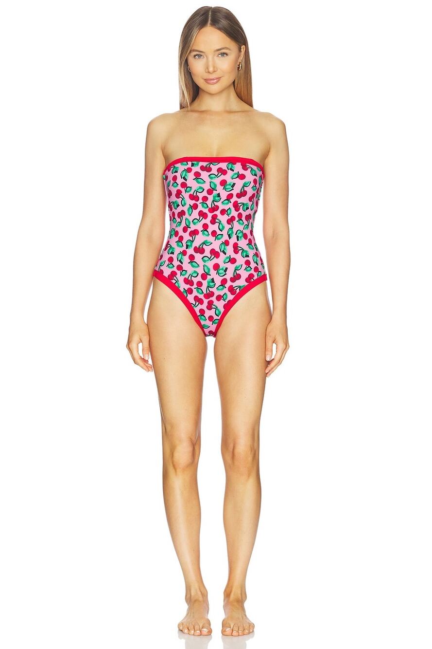 Brand New Beach Riot Amber One Piece Cheri Small